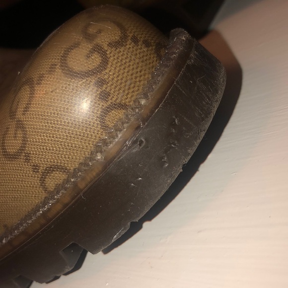 Original GUCCI rain boots.